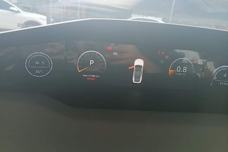 Used CHANGAN UNI-V 2022 1.5T Prestige Version Instrument Cluster