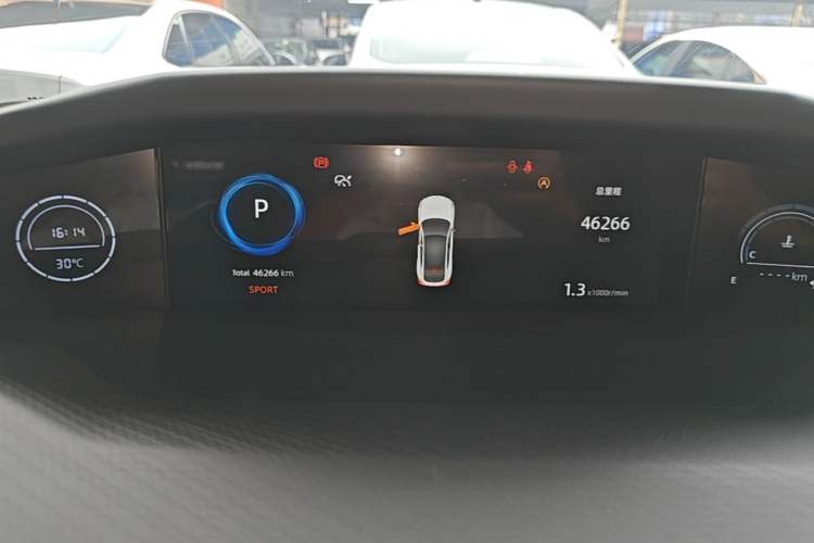 Used CHANGAN UNI-V 2022 1.5T Prestige Version Instrument Cluster