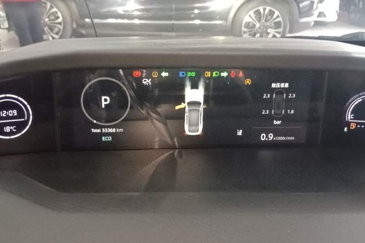 Used CHANGAN UNI-V 2022 1.5T Smart Navigation Version Instrument Cluster