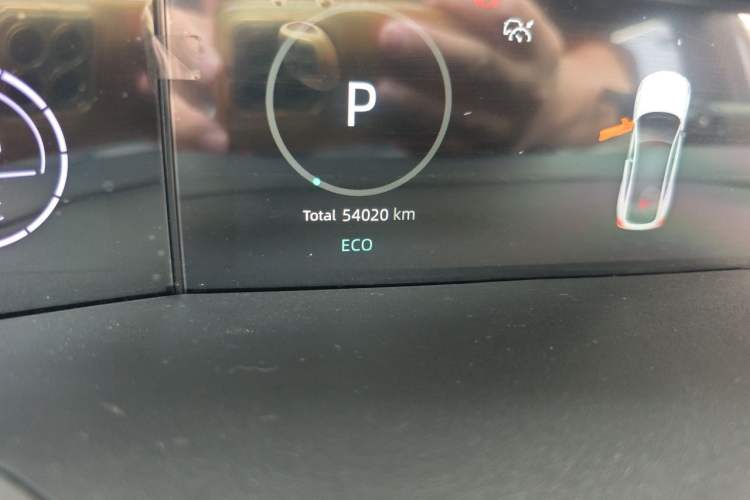 Used CHANGAN UNI-V 2022 1.5T Prestige Version Odometer Close Up