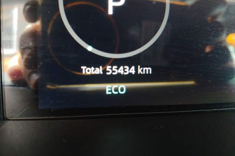 Used CHANGAN UNI-V 2022 1.5T Sport Edition Odometer Close Up