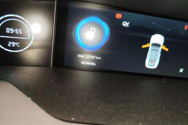 Used CHANGAN UNI-V 2022 1.5T Prestige Version Odometer Close Up