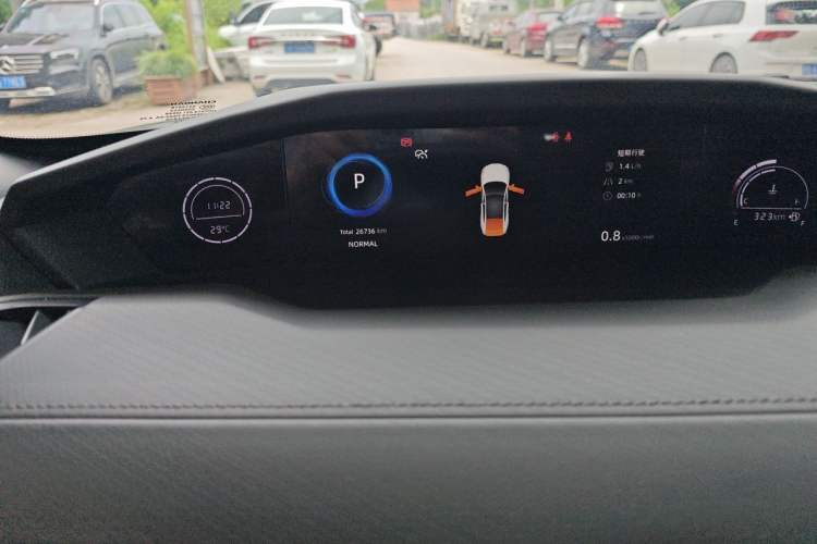Used CHANGAN UNI-V 2022 1.5T Prestige Version Odometer Close Up