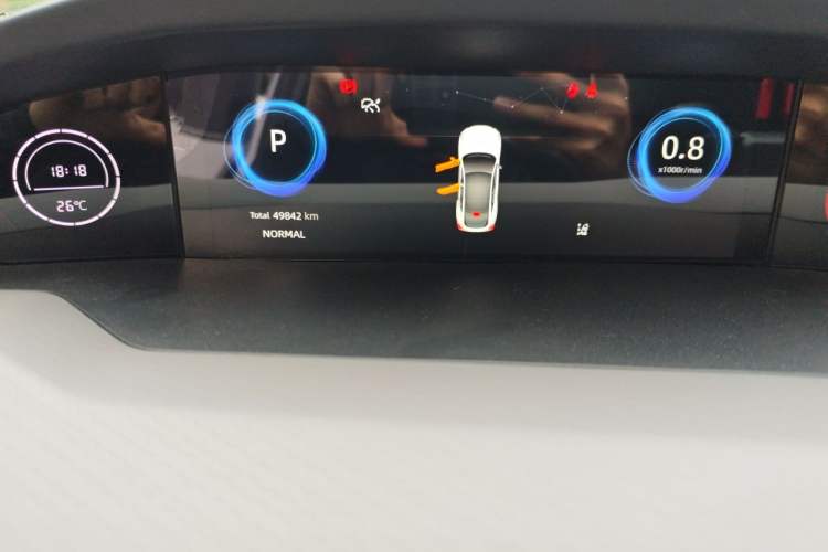 Used CHANGAN UNI-V 2022 1.5T Prestige Version Odometer Close Up