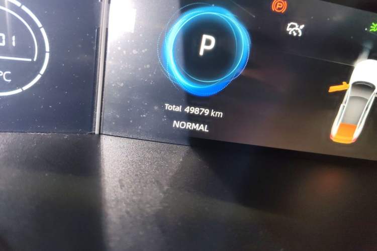 Used CHANGAN UNI-V 2022 1.5T Prestige Version Odometer Close Up