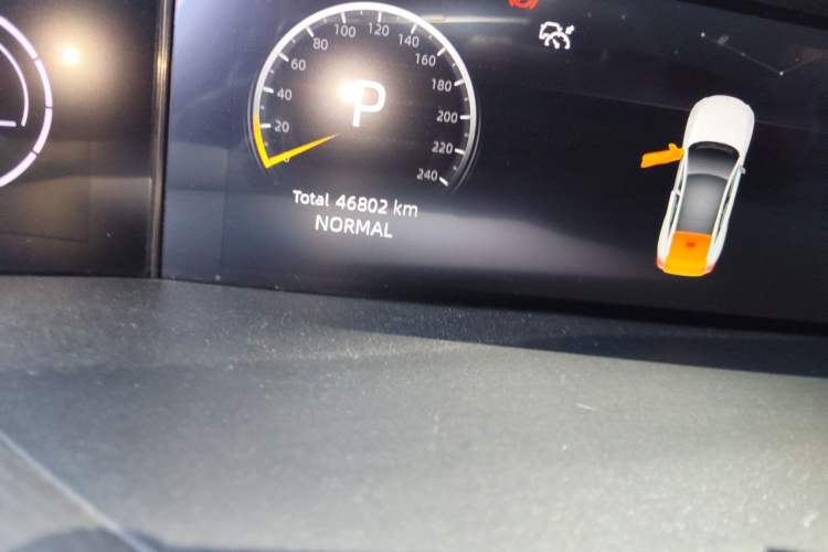 Used CHANGAN UNI-V 2022 1.5T Prestige Version Odometer Close Up
