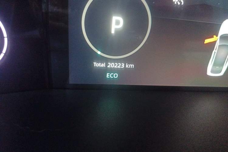 Used CHANGAN UNI-V 2022 1.5T Prestige Version Odometer Close Up