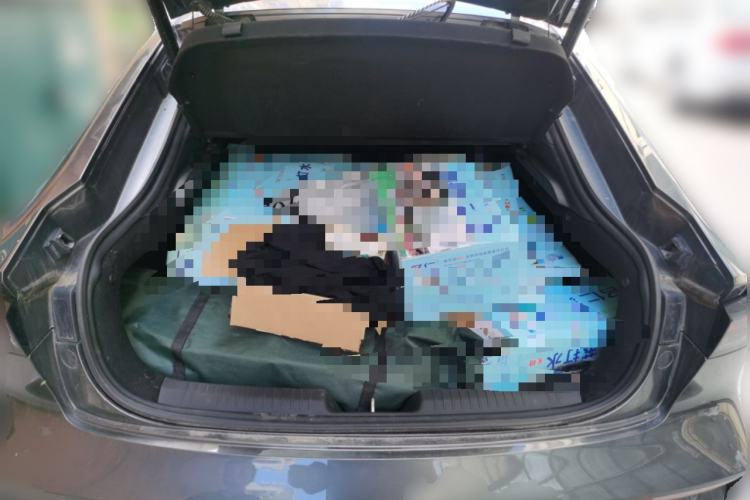 Used CHANGAN UNI-V 2022 1.5T Prestige Version Trunk