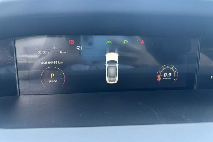 Used CHANGAN UNI-V 2022 1.5T Prestige Version Odometer Close Up