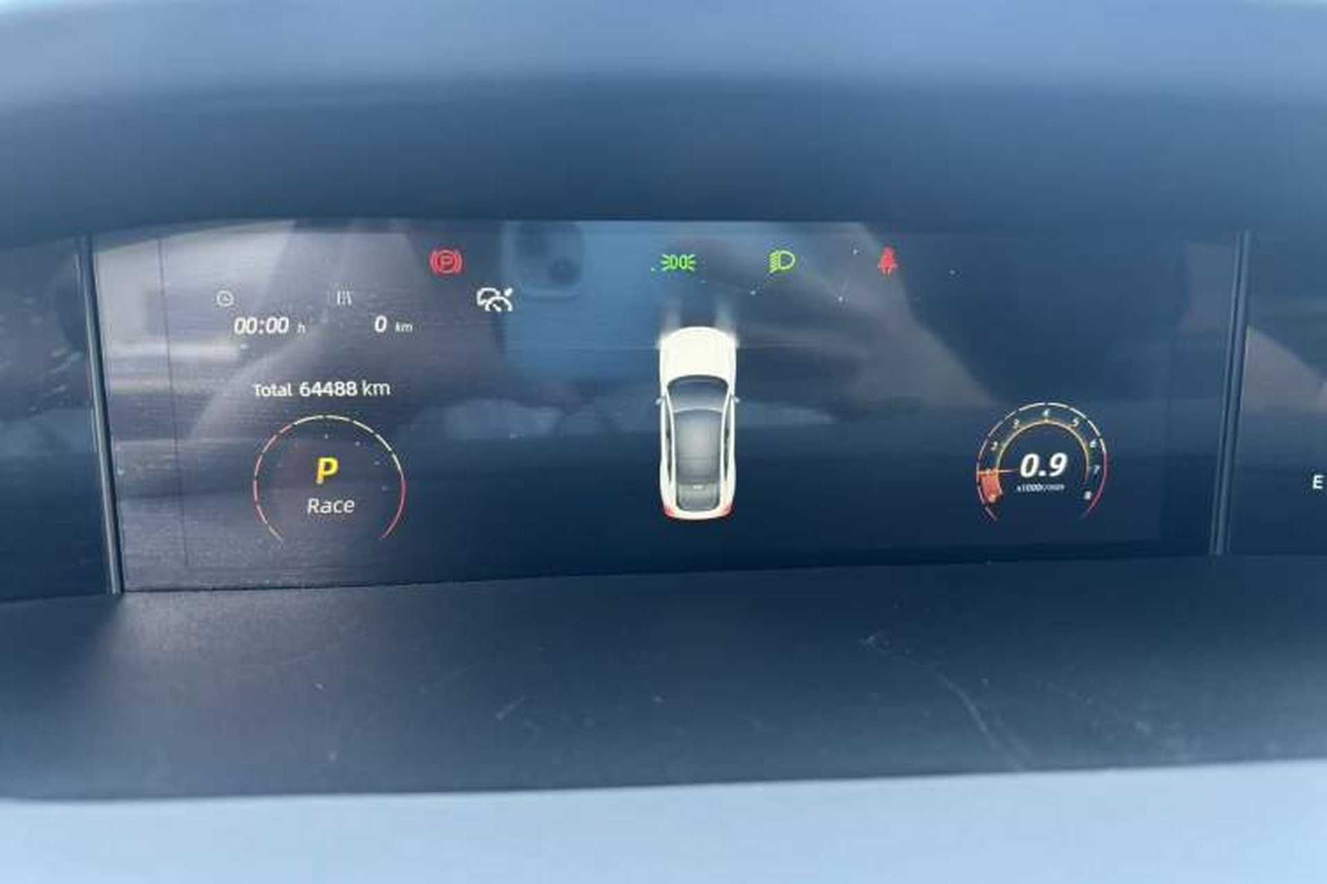 Used CHANGAN UNI-V 2022 1.5T Prestige Version Odometer Close Up