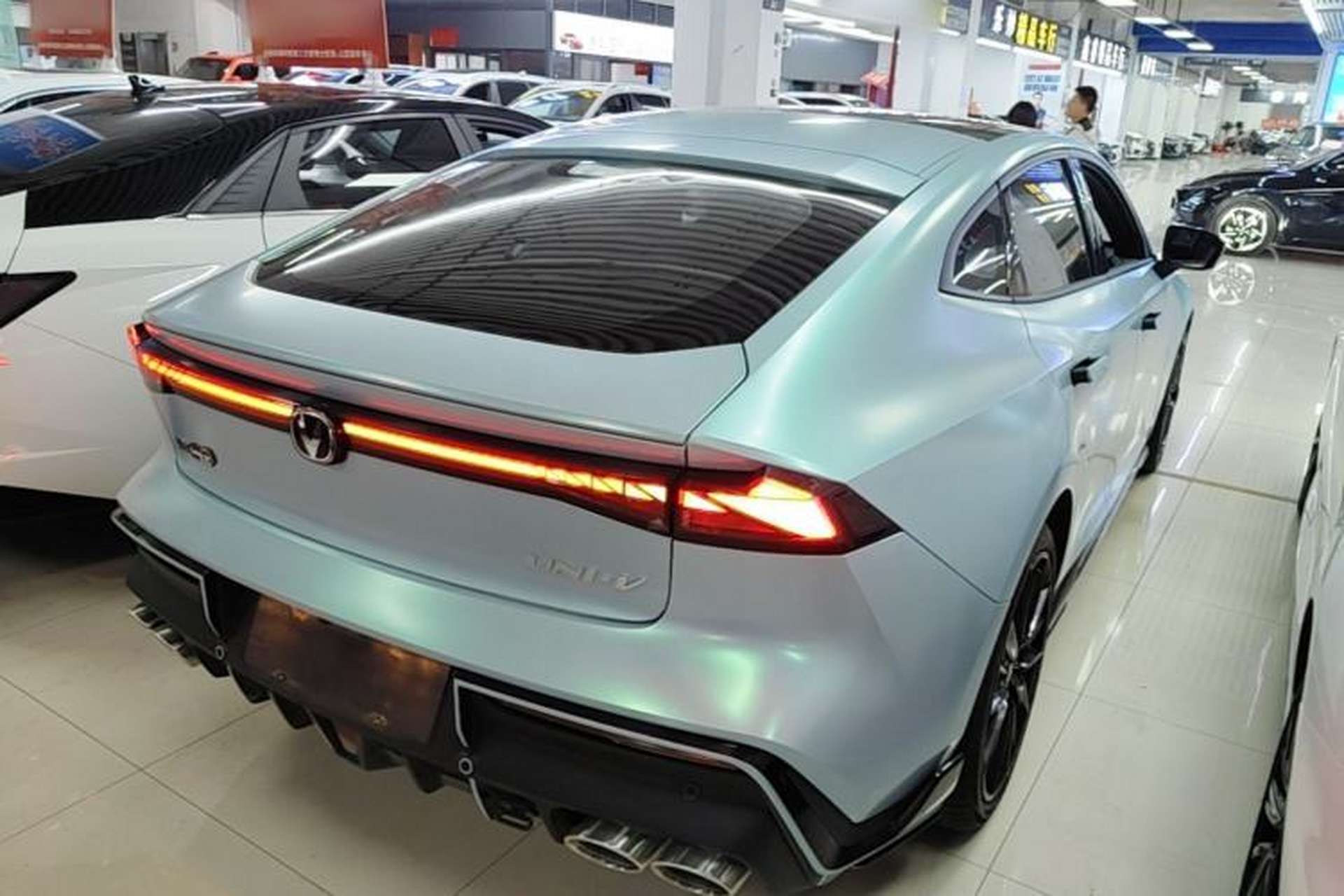 Used CHANGAN UNI-V 2022 1.5T Sport Edition Rear Right 45 Deg