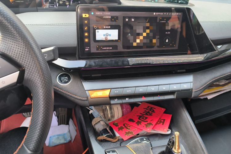 Used CHANGAN UNI-V 2022 1.5T Sport Edition Audio And AC Panel