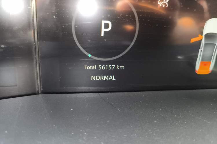 Used CHANGAN UNI-V 2022 1.5T Sport Edition Odometer Close Up