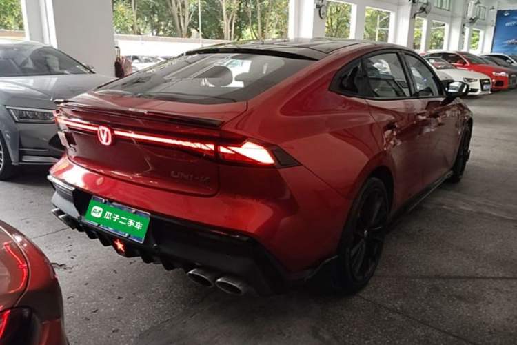 Used CHANGAN UNI-V 2022 1.5T Sport Edition Rear Right 45 Deg