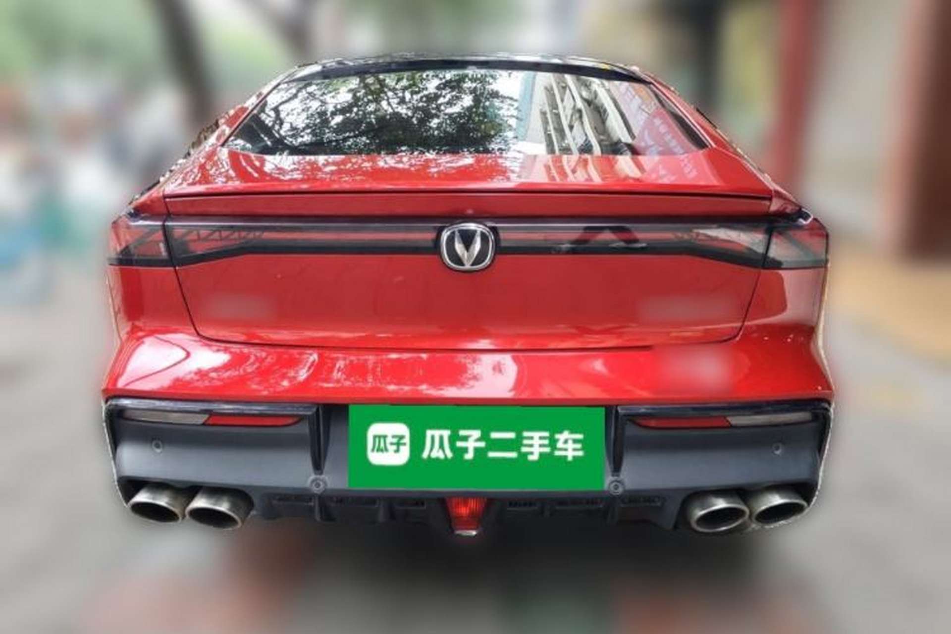 Used CHANGAN UNI-V 2022 1.5T Sport Edition Rear
