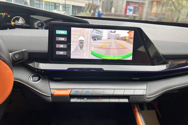 Used CHANGAN UNI-V 2022 1.5T Prestige Version Audio And AC Panel