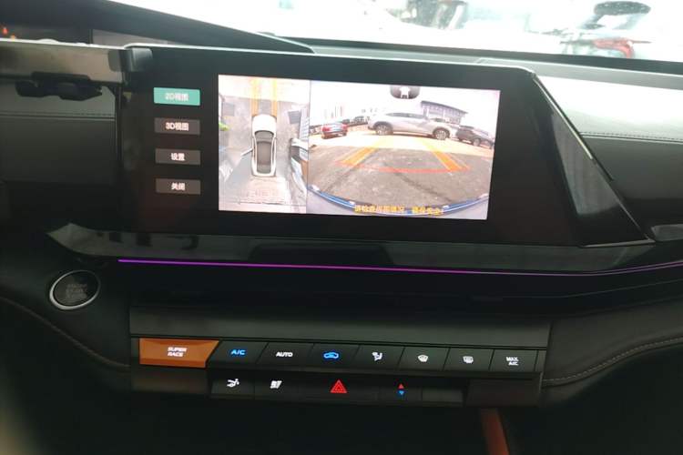Used CHANGAN UNI-V 2022 1.5T Prestige Version Audio And AC Panel
