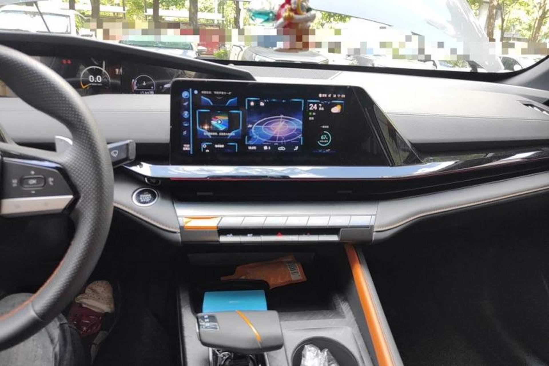 Used CHANGAN UNI-V 2022 1.5T Prestige Version Audio And AC Panel