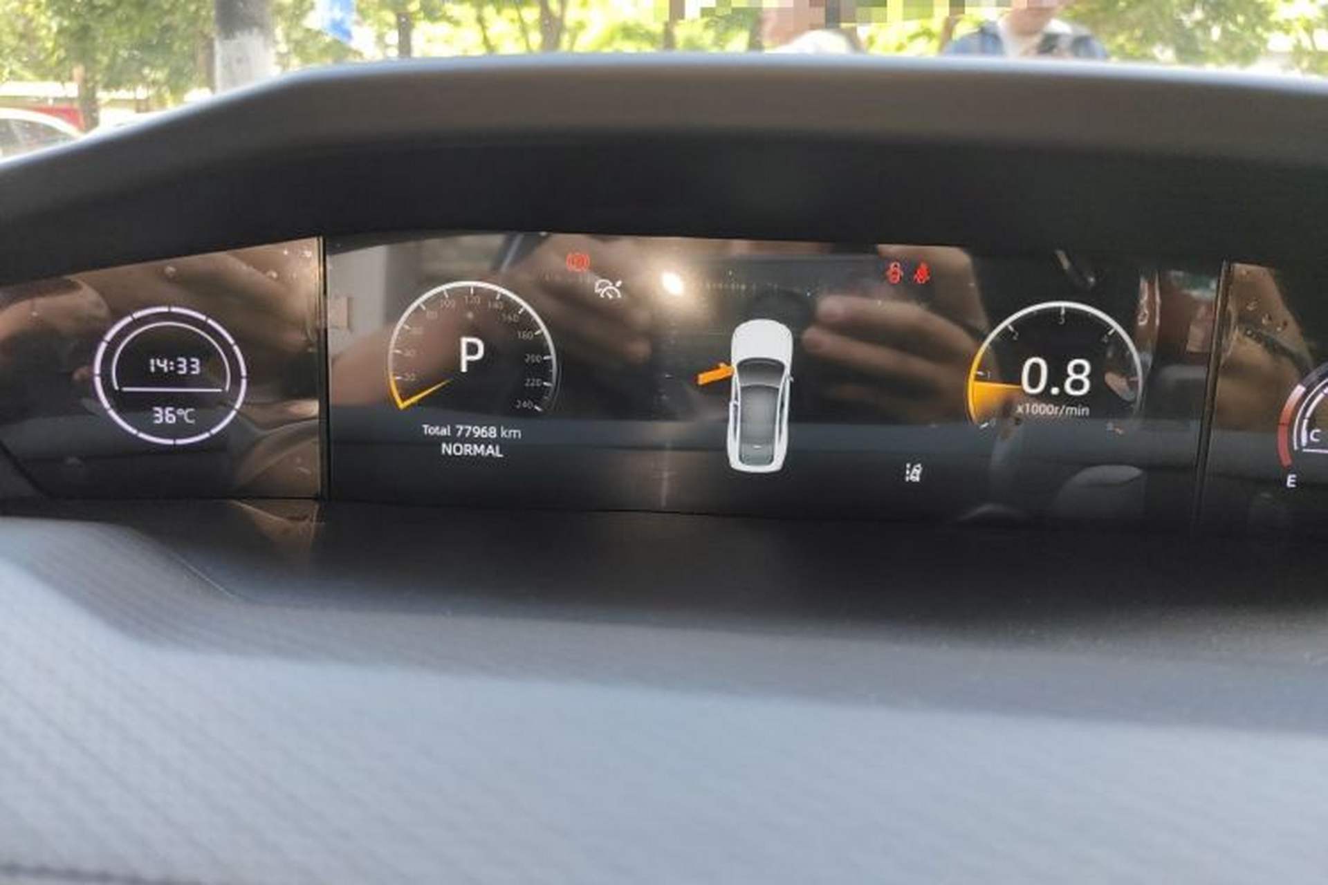 Used CHANGAN UNI-V 2022 1.5T Prestige Version Instrument Cluster