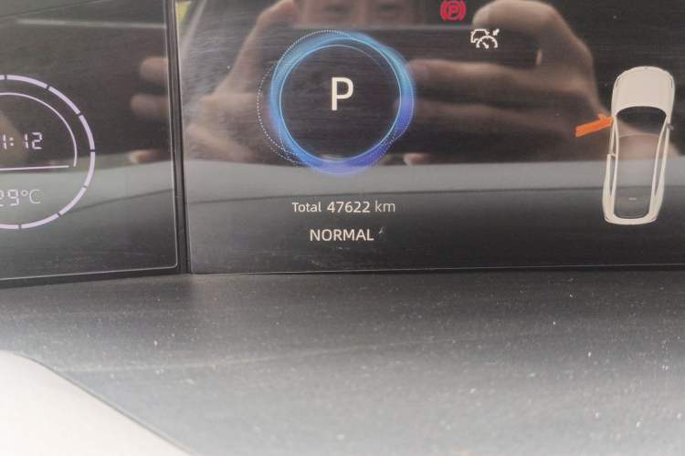 Used CHANGAN UNI-V 2022 1.5T Prestige Version Odometer Close Up