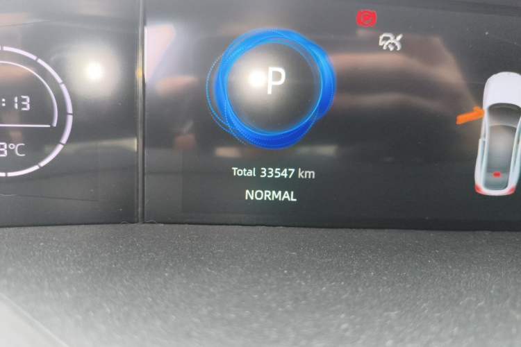 Used CHANGAN UNI-V 2022 1.5T Prestige Version Odometer Close Up