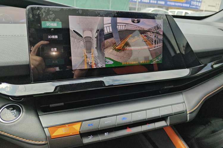 Used CHANGAN UNI-V 2022 1.5T Prestige Version Audio And AC Panel