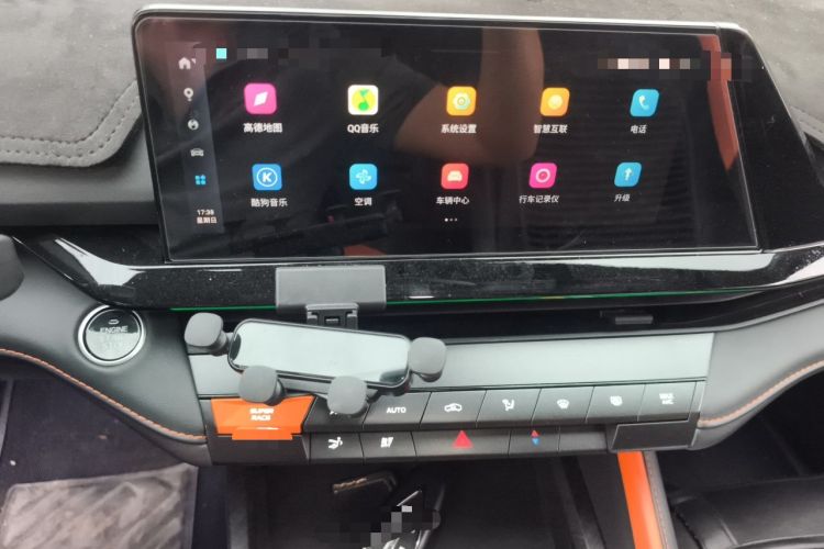 Used CHANGAN UNI-V 2022 1.5T Prestige Version Audio And AC Panel