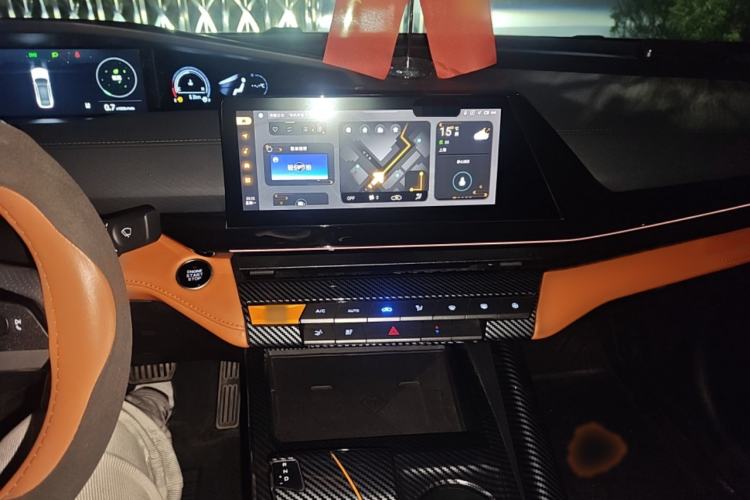 Used CHANGAN UNI-V 2023 1.5T Sport Edition Audio And AC Panel