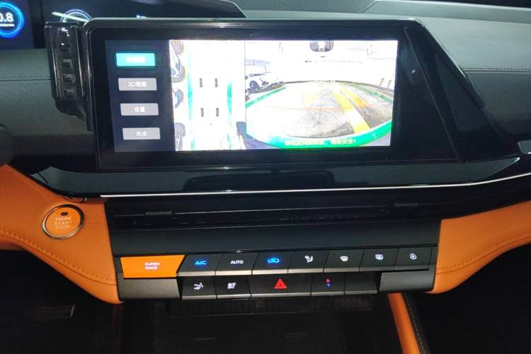 Used CHANGAN UNI-V 2023 1.5T Sport Edition Audio And AC Panel