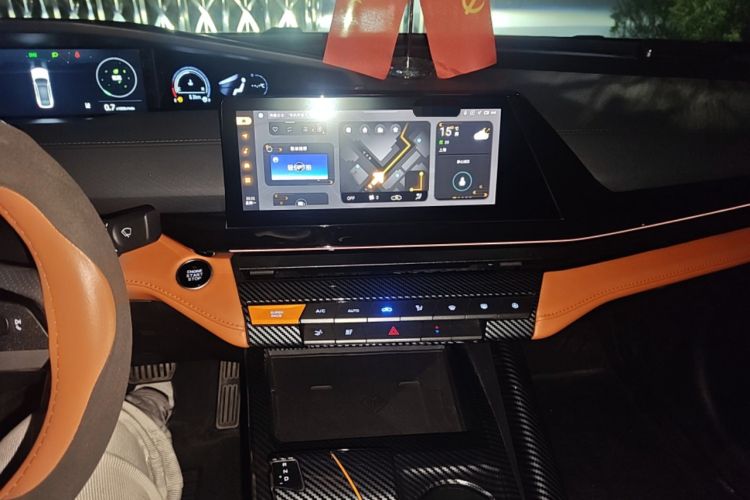 Used CHANGAN UNI-V 2023 1.5T Sport Edition Audio And AC Panel