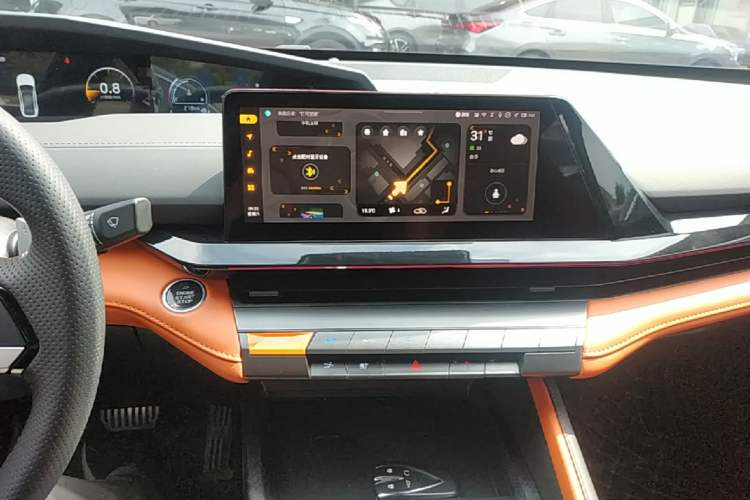 Used CHANGAN UNI-V 2023 1.5T Sport Edition Audio And AC Panel