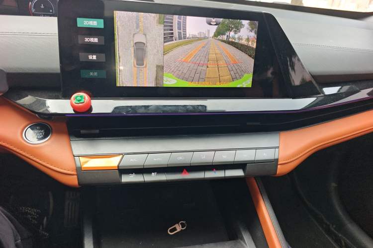 Used CHANGAN UNI-V 2023 1.5T Sport Edition Audio And AC Panel