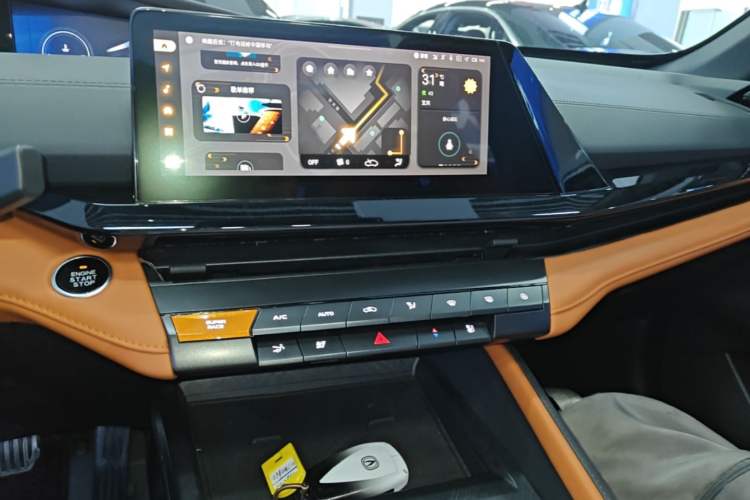 Used CHANGAN UNI-V 2023 1.5T Sport Edition Audio And AC Panel