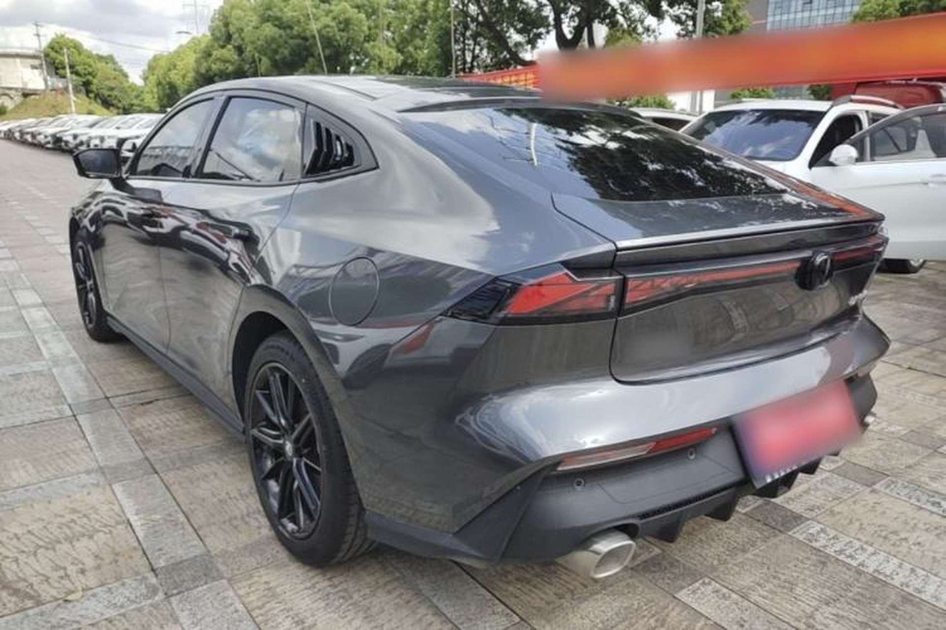 Used CHANGAN UNI-V 2023 1.5T Prestige Model Rear Left 45 Deg