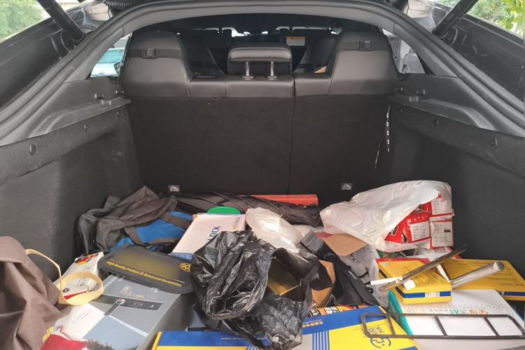 Used CHANGAN UNI-V 2023 1.5T Prestige Model Trunk
