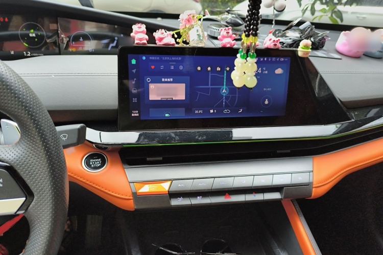 Used CHANGAN UNI-V 2023 1.5T Sport Edition Audio And AC Panel