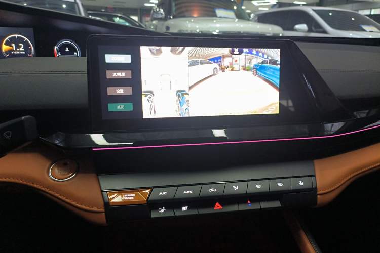 Used CHANGAN UNI-V 2023 1.5T Sport Edition Audio And AC Panel