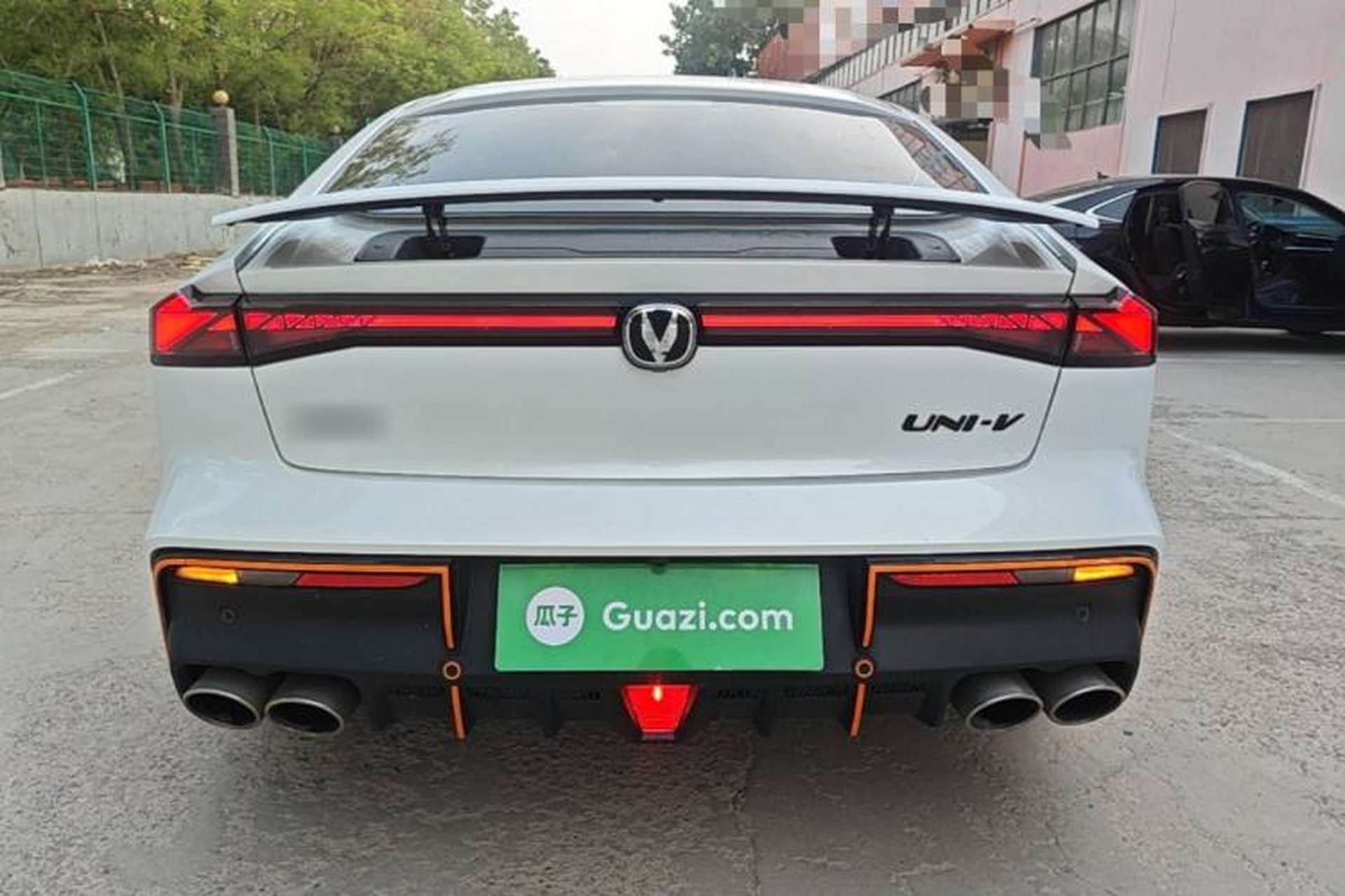 Used CHANGAN UNI-V 2023 2.0T Sport Edition Rear