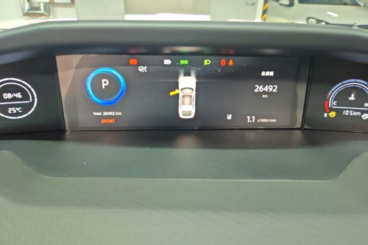 Used CHANGAN UNI-V 2024 1.5T Prestige Edition Instrument Cluster