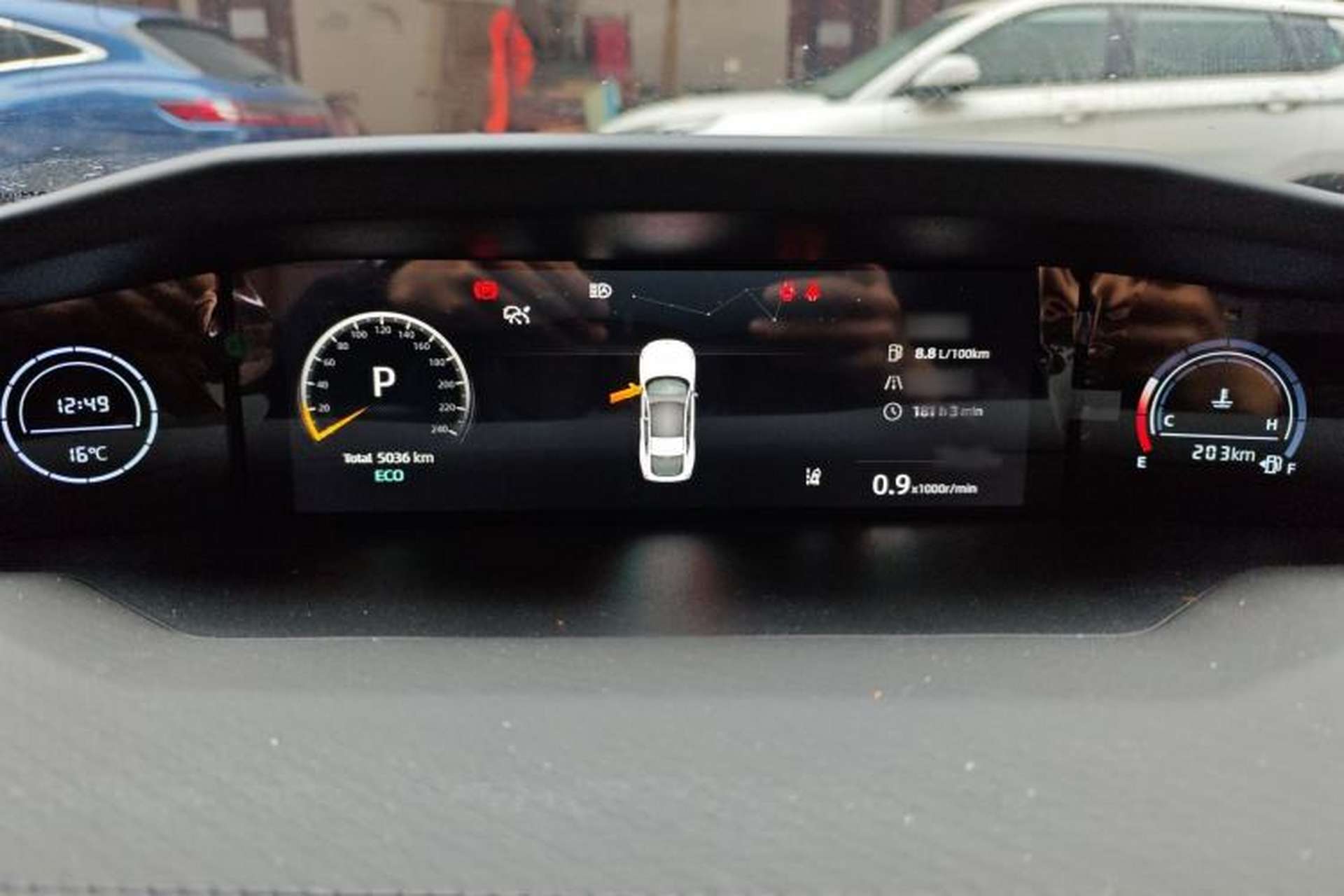 Used CHANGAN UNI-V 2024 1.5T Prestige Sport Edition Instrument Cluster
