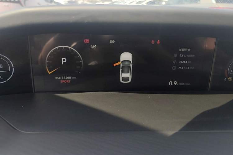 Used CHANGAN UNI-V 2024 1.5T Prestige Sport Edition Instrument Cluster