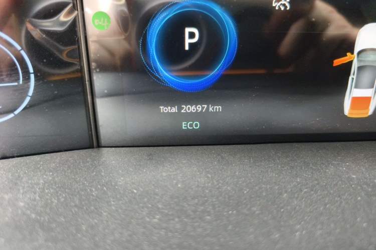Used CHANGAN UNI-V 2024 1.5T Prestige Edition Odometer Close Up