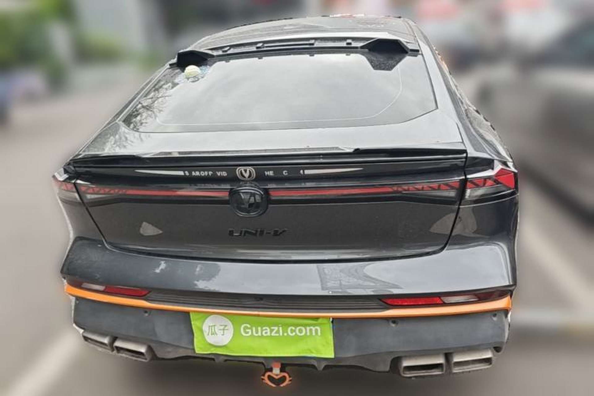 Used CHANGAN UNI-V 2024 1.5T Prestige Sport Edition Rear
