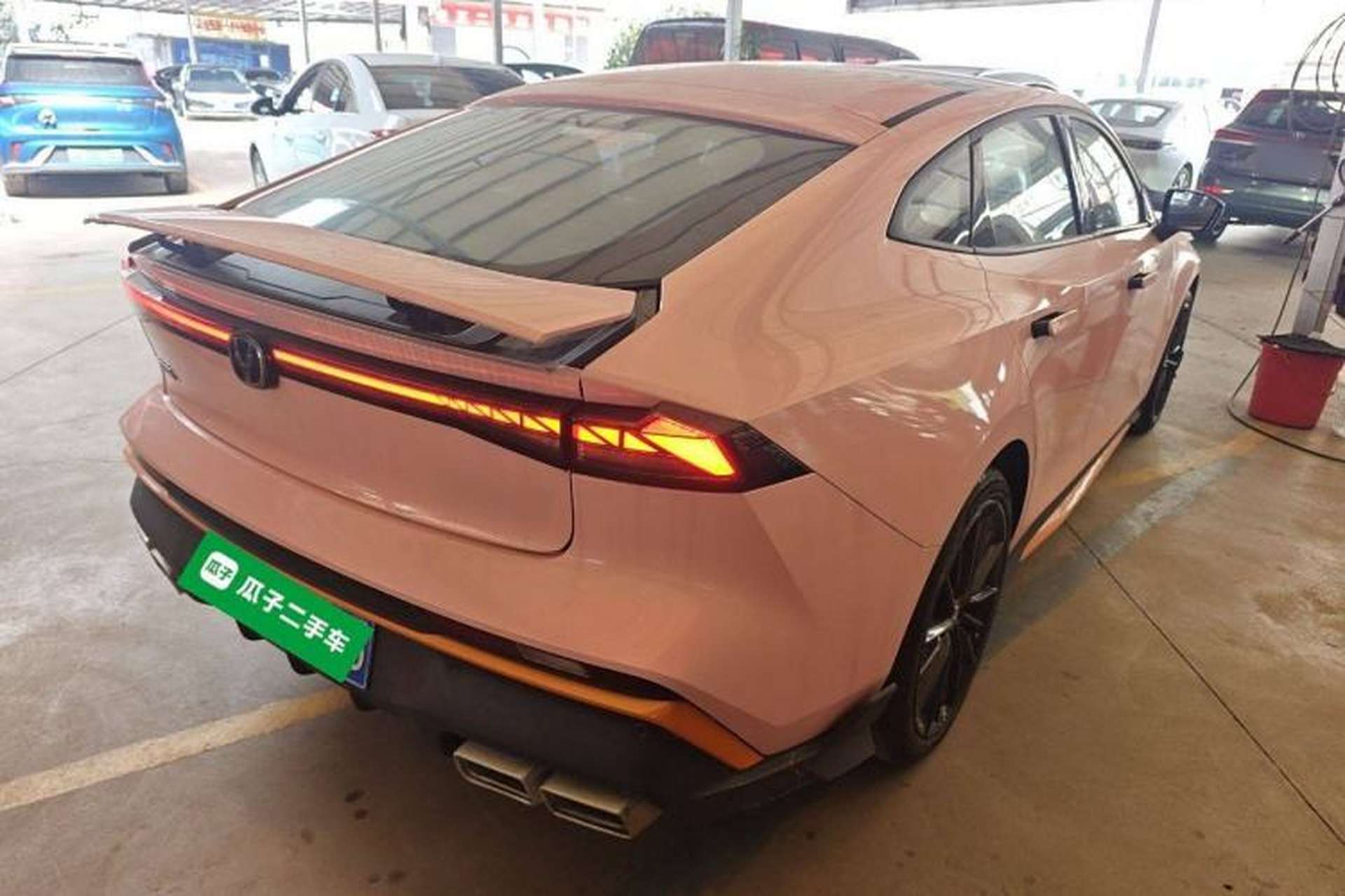 Used CHANGAN UNI-V 2024 1.5T Prestige Sport Edition Rear Right 45 Deg