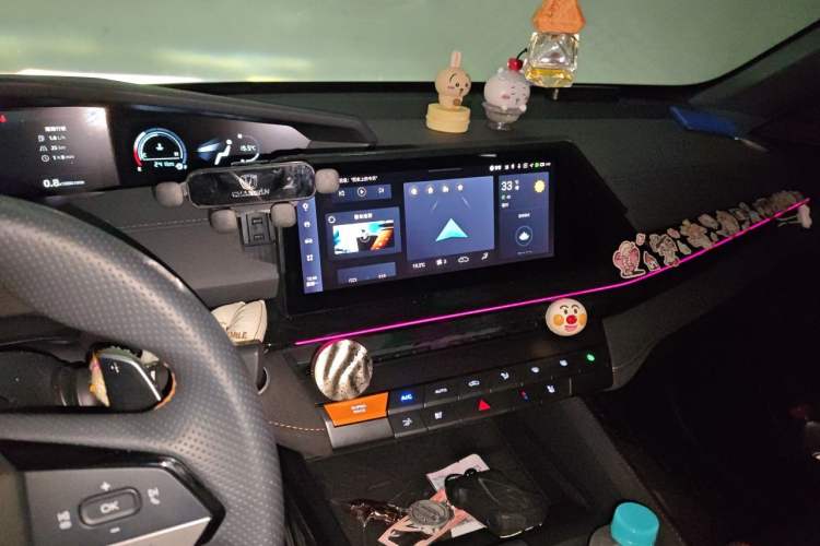 Used CHANGAN UNI-V 2024 1.5T Prestige Sport Edition Audio And AC Panel