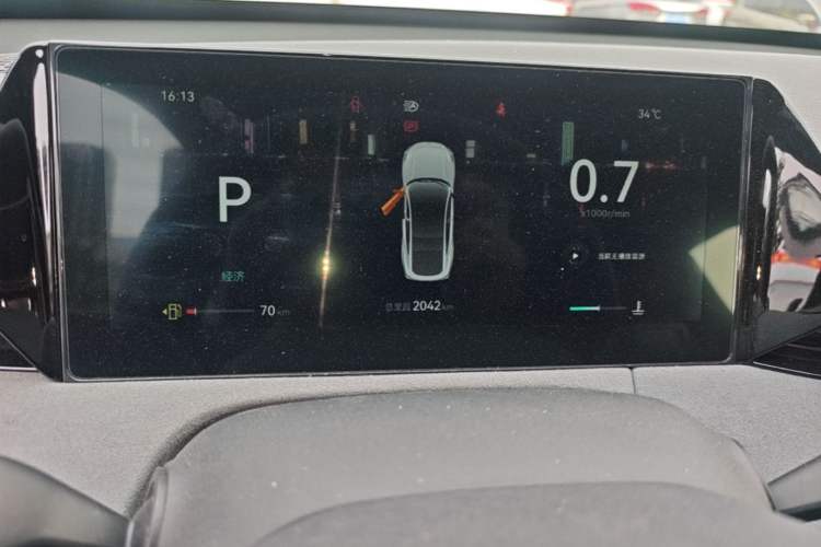 Used CHANGAN UNI-V 2025 Model Third-Generation 2.0T Dynamic Edition Instrument Cluster