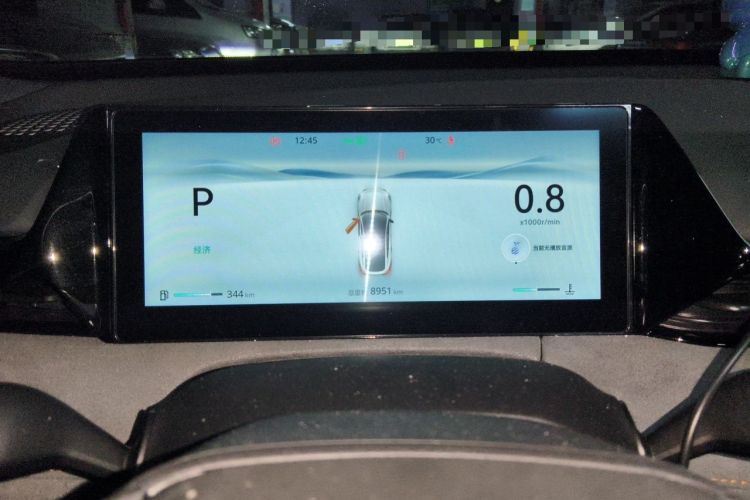 Used CHANGAN UNI-V 2025 Model Third-Generation 2.0T Dynamic Edition Instrument Cluster