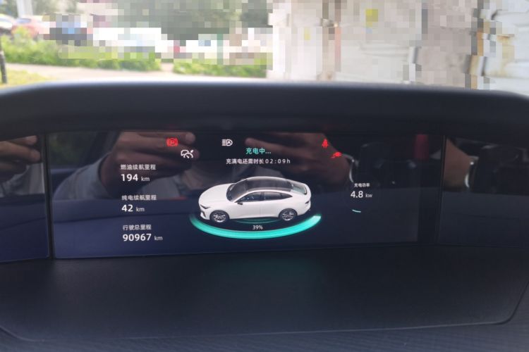 Used CHANGAN UNI-V iDD 2023 ZhiDian iDD 1.5T 113km ZhiKu Model Instrument Cluster