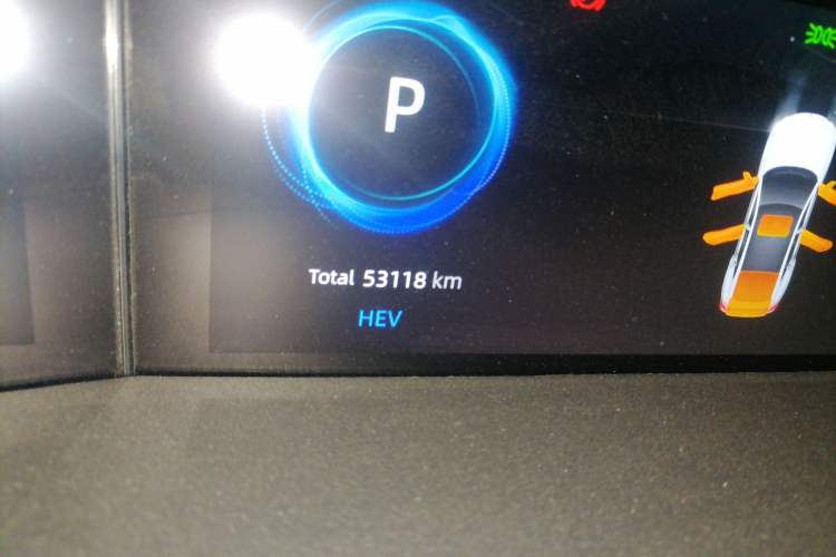 Used CHANGAN UNI-V iDD 2023 ZhiDian iDD 1.5T 113km Smart & Fun Version Odometer Close Up