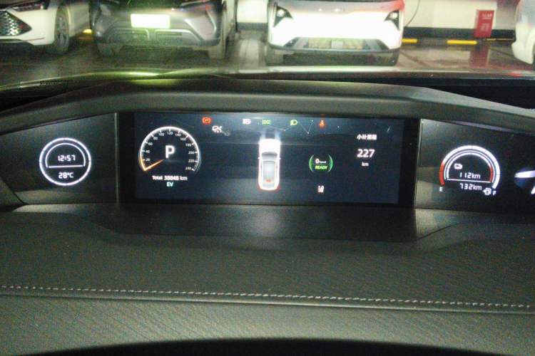 Used CHANGAN UNI-V iDD 2023 ZhiDian iDD 1.5T 113km ZhiKu Model Instrument Cluster